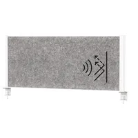 MAUL Akustik-Tischtrennwand MAULconnecto 9751202, dunkelgrau 120,0 x 51,5 cm, 1 St.