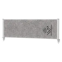 MAUL Akustik-Tischtrennwand MAULconnecto 9751695, dunkelgrau 160,0 x 51,5 cm, 1 St.