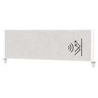MAUL Akustik-Tischtrennwand MAULconnecto 9752602, hellgrau 160,0 x 51,5 cm, 1 St.