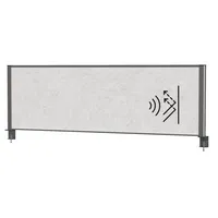 MAUL Akustik-Tischtrennwand MAULconnecto 9752689, hellgrau 160,0 x 51,5 cm, 1 St.