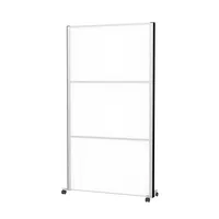 MAUL Akustik-Trennwand MAULconnecto 9621195, weiß 100,0 x 182,0 cm mit Rollen, 1 St.