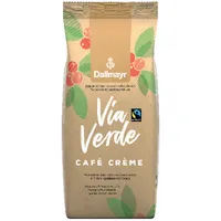Dallmayr Kaffee Via Verde Cafe Creme 495000001, 1kg, ganze Bohnen im Beutel 4008167049517 Dallmayr 1000 Gramm