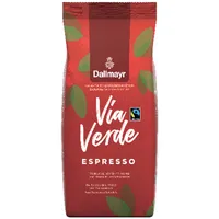 Dallmayr Kaffee Via Verde Espresso 494000001, 1kg, ganze Bohnen im Beutel 4008167049432 Dallmayr 1000 Gramm