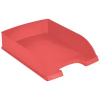Leitz Briefablage Recycle 5227-50-20, A4, rot, 90% recyceltes Polystyrol (PS stapelbar 4002432134533 Leitz