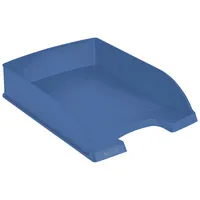 Leitz Briefablage Recycle 5227-50-30, A4, blau, 90% recyceltes Polystyrol (PS stapelbar 4002432134540 Leitz