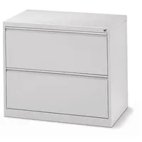Soennecken Hängeregistraturschrank 2bahnig 840x720x620mm 2Schübe l.gr 4003969135352 Soennecken