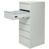 Soennecken Karteikartenschrank 6Schübe 2bahnig 530x1320x620mm l.gr 4003969134768 Soennecken