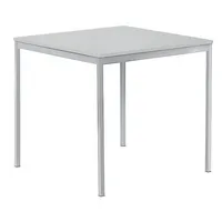 Soennecken Konferenztisch BASE MODUL, 72cm (H), 80x80cm (BxT), rechteckig, lichtgrau / lichtgrau 4003969135178 Soennecken