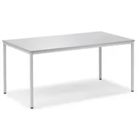 Konferenztisch BASE MODUL 1.600 x 720 x 800 mm (B x H x T) lichtgrau