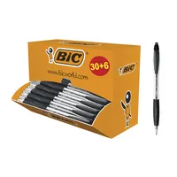 Bic Kuli ATLANTIS Classic, nachfüllbar, 0,4 mm, Schreibfarbe: schwarz 3086123344532 Bic 36 Stück