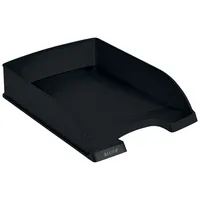 Leitz Briefablage Recycle 5227-50-95, A4, schwarz, 90% recyceltes Polystyrol (PS stapelbar 4002432134564 Leitz