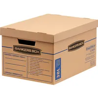Fellowes Umzugskartons SmoothMoveT Classic 6203801 braun, bis DIN A3+, innen 445x325x260mm, Wellpappe 1-wellig 0043859788996 Fellowes