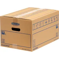 Umzugskartons SmoothMoveT Standard 6203601 braun bis DIN A3+ innen 470x320x270mm Wellpappe 1-wellig 0043859788941 Fellowes