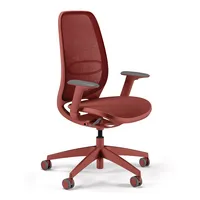 Sedus Bürodrehstuhl se:air, rubinrot / rubinrot, mit Armlehnen, bis 130kg 4049694006475 Sedus