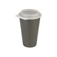 Becher MOVE CUP 8141800 Deckel 400ml ash grey 4002942671726 Koziol