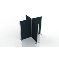 Magnetoplan Akustik-Wandsystem 1105701 4Wände 4U 1X gr 4013695067391 Magnetoplan