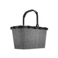 Reisenthel Einkaufskorb Carrybag BK7052, 22 Liter, außen 48x29x28cm (BxHxT), Polyestergewebe, grau, ohne 4012013713125 Reisenthel
