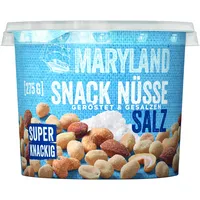 Kluth MARYLAND Snack Nüsse Salz 18403 275g 4008088184038 Kluth 275 Gramm