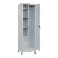 CP-Möbel Putzmittelschrank Classic Plus 080110-00-S10009 lichtgrau 60,0 x 50,0 x 195,0 cm, aufgebaut 4066681617643 CP-Möbel