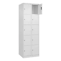 CP-Möbel C+P Schließfachschrank Classic PLUS 2x5Fächer 1850x600x500mm wsws 4067521350690 CP-Möbel