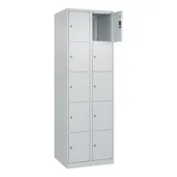 CP Schließfachschrank Classic Plus lichtgrau 080000-205 S10008, 10 Schließfächer 60,0 x 50,0 x 185,0 cm