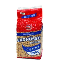 XOX Gebäck GmbH XOX Erdnüsse Gesalzen 85004 1.000g 4031446850030 XOX Gebäck GmbH 1000 Gramm
