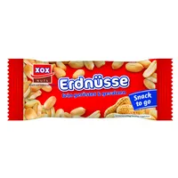 XOX Gebäck GmbH XOX Erdnüsse Gesalzen 85014 20x50g 4031446850146 XOX Gebäck GmbH 1000 Gramm