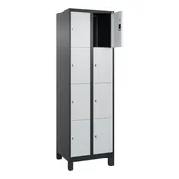 CP-Möbel C+P Schließfachschrank Classic PLUS 2x4Fächer 1950x600x500mm s.grl.gr 4068192108412 CP-Möbel