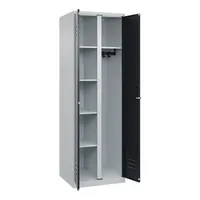 CP-Möbel C+P Garderobenschrank Classic PLUS 2Abteile 1850x600x500mm l.grs.gr 4068192108023 CP-Möbel