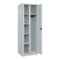 CP-Möbel C+P Garderobenschrank Classic PLUS 2Abteile 1850x600x500mm l.grl.gr 4067521360460 CP-Möbel