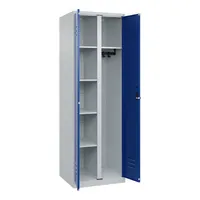 CP Spind Classic Plus enzianblau, lichtgrau 080600-20 S10003, 1 Schließfach 60,0 x 50,0 x 185,0 cm