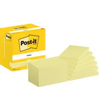 Post-it® Haftnotiz Notes 12 Block/Pack.