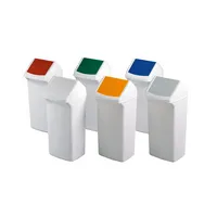 DURABLE Abfallbehälter DURABIN® FLIP 40L Set mit Deckel 40 l