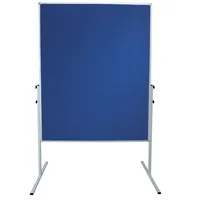 Franken Moderationstafel X-tra! Line 120x150cm blau Filz blau Filz