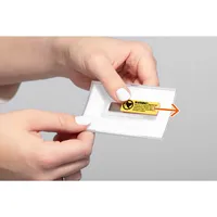 DURABLE CLICK FOLD Namensschilder mit Magnet 4,0 x 7,5 cm, 10 St.
