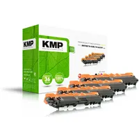 KMP Toner Kompatibel mit Brother TN-242 schwarz, cyan, magenta, gelb – ca. 2.500 Seiten