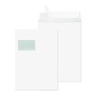 MailMedia Versandtaschen Securitex 30001204, C4, mit Fenster, haftklebend, 130g, weiß 4003928385514 MailMedia 100 Stück