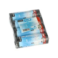 Papstar Müllsäcke 12397, grau, 30 Liter 4002911203972 Papstar 80 Stück