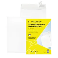 MailMedia Versandtaschen Securitex 30002549, B4, ohne Fenster, haftklebend, reißfest, wasserfest, 130g, weiß 4003928396558 MailMedia 5 Stück