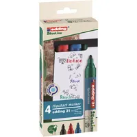 edding Flipchartmarker 31 EcoLine 4 St./Pack.