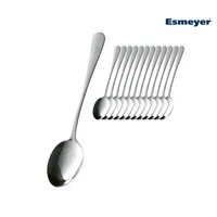 Esmeyer Limo-Lattelöffel Sylvia, Mehrweg, spülmaschinengeeignet, Edelstahl 4007796040711 Esmeyer 12 Stück