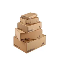 ColomPac Versandkarton Mailbox S CP098.02 braun, bis DIN A5+, innen 250x175x80mm, Wellpappe 1-wellig 4033657958468 ColomPac