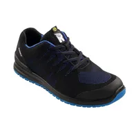 Runnex Sicherheitsschuhe SportStar, S1PS, ESD, Unisex, schwarz/blau, Weite 10,5, Größe 39 4031301054993 Runnex