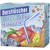 Christinen Durstlöscher Eistee Pfirsich 27573 TetraPak 0,5l 4100060006656 Christinen 12 Stück