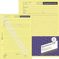 AVERY Zweckform Gesprächsnotiz 1018 gelb A5 4004182010181 AVERY Zweckform