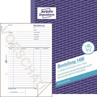 AVERY Zweckform Formular Bestellung A5 mit Blaupause 4004182014066 AVERY Zweckform