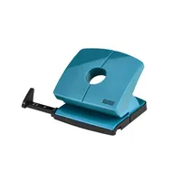 Novus Bürolocher B220 ColorID 2.0 025-0654, bright petrol, bis 3mm 20 Blatt, mit Anschlagschiene 4009729079065 Novus