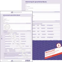 AVERY Zweckform Mietverträge für Gewerberäume 4004182202883 AVERY Zweckform 5 Stück