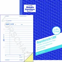 Avery Zweckform Regiebericht 1306