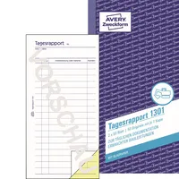 AVERY Zweckform Tagesrapport 1301 10,5 x 20cm 2x50 Blatt 4004182013014 AVERY Zweckform